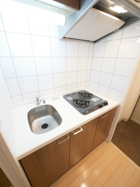 大阪市中央区農人橋１丁目の賃貸マンションのキッチン