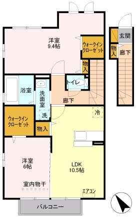 ルミエル Sの間取り