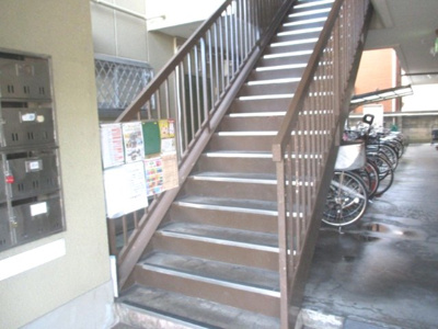 【その他共用部分】 | コーポ平見 | 共用階段です