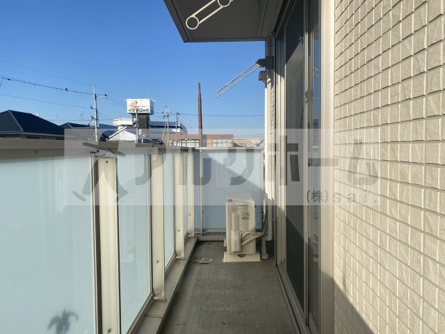 カーサデルソーレのバルコニー