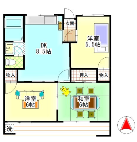 大和サンパークヒルの間取り
