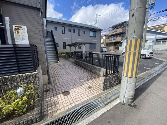 ヘスティア御影D棟のエントランス