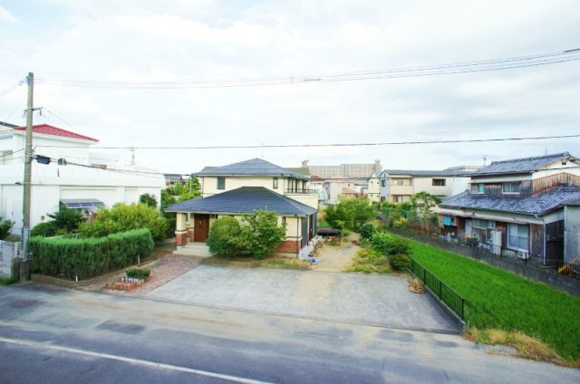 久留米市津福本町のアパートの展望
