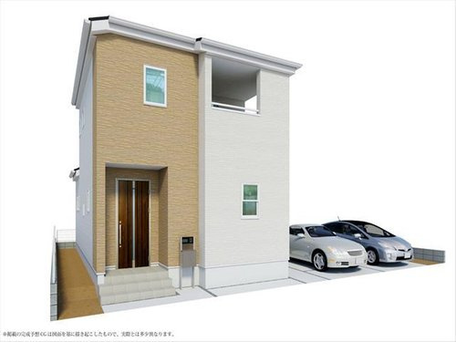 リーブルガーデン　総社市総社【仲介手数料無料】の外観パース