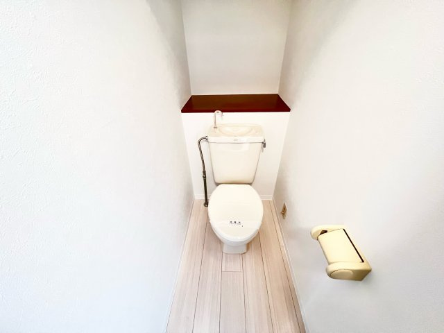 メゾン・ミキのトイレ|落ち着いた色調のトイレです