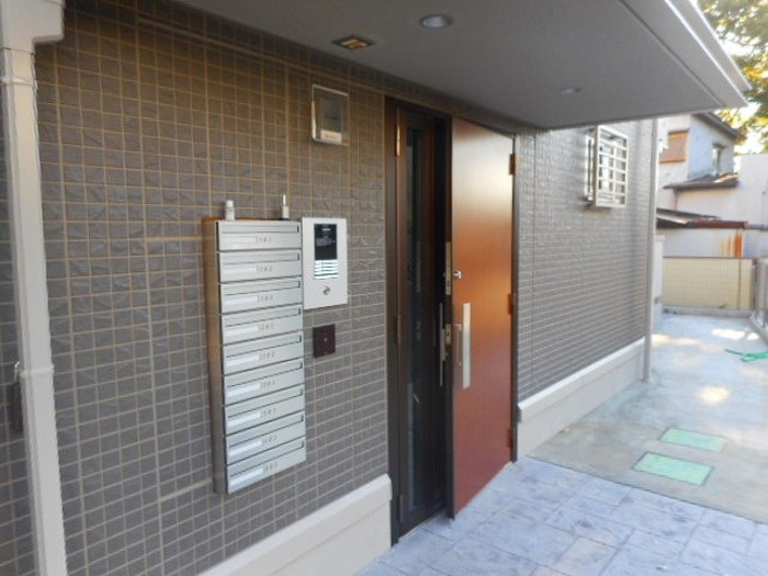 ミーツⅡのエントランス