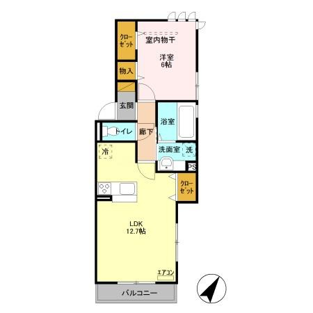 ミーツⅡの間取り