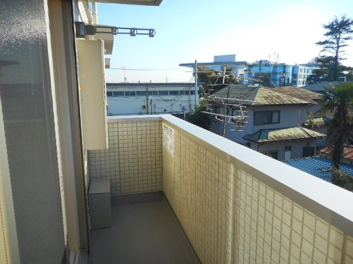 ミーツⅡのバルコニー
