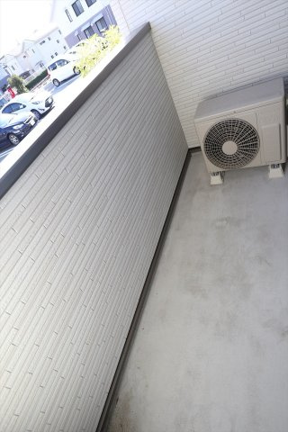 アジュール　Bのバルコニー