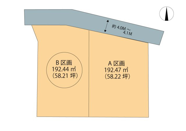 高崎市倉賀野町売地 B区画