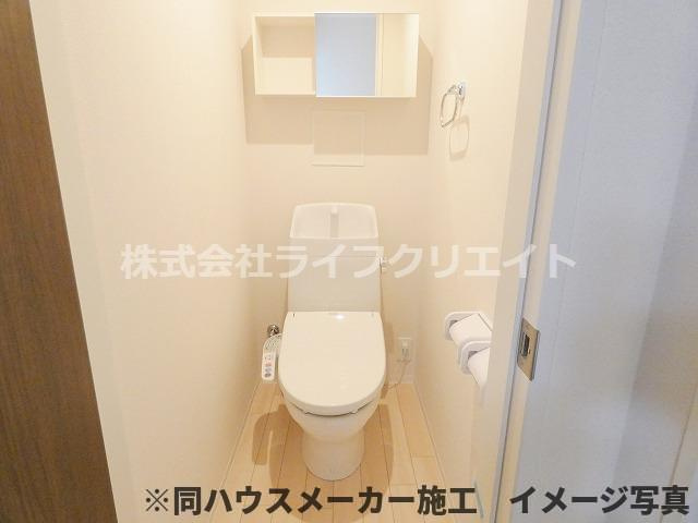 フェルメゾン日野台のトイレ|※同ハウスメーカー施工　イメージ