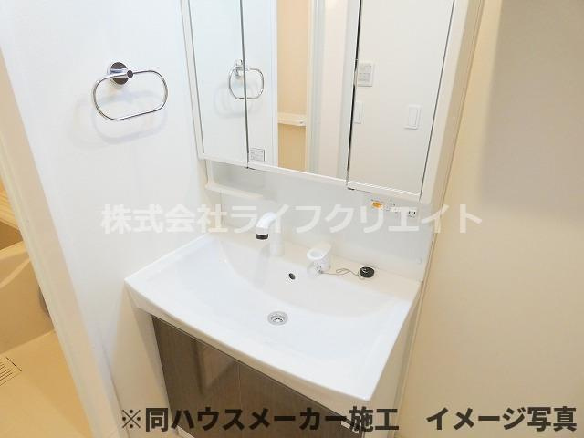 フェルメゾン日野台の洗面所|※同ハウスメーカー施工　イメージ