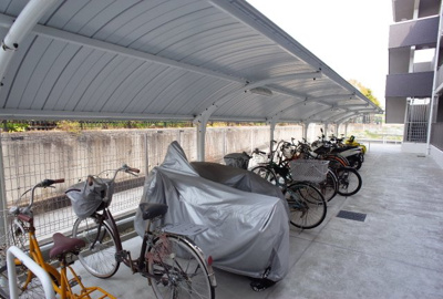 【その他共用部分】 | カーサフェリース | 駐輪場