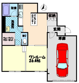 【間取り】 | ベレオ南佐古
