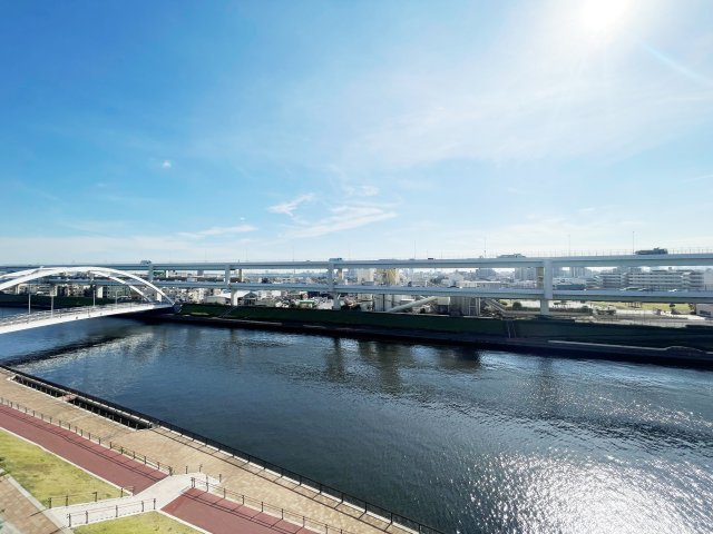 【展望】 | プレミスト東京王子 7F | ●南東向きリバービュー！