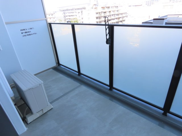 スプランディッドⅦのバルコニー