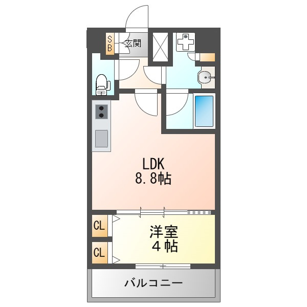 スプランディッドⅦの間取り