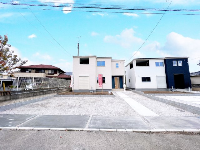 Livele Garden足利市鹿島町　新築住宅1号棟の外観