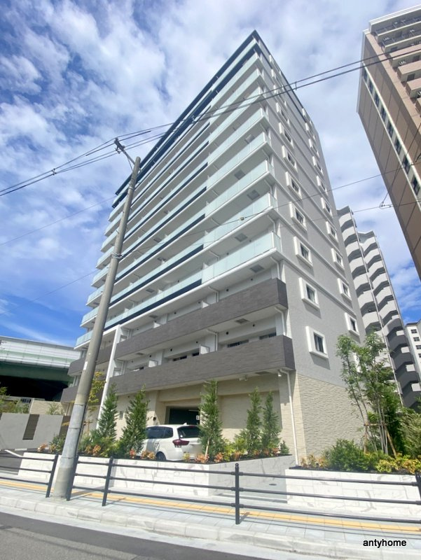 スプランディッド難波WESTⅢ　仲介手数料の外観