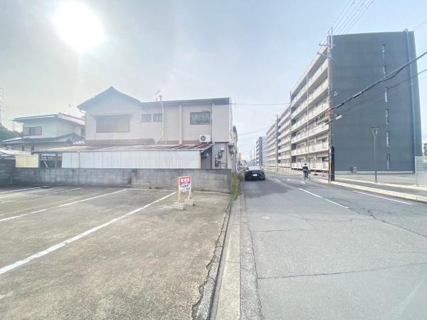 和歌山市神前土地の前面道路含む現地写真