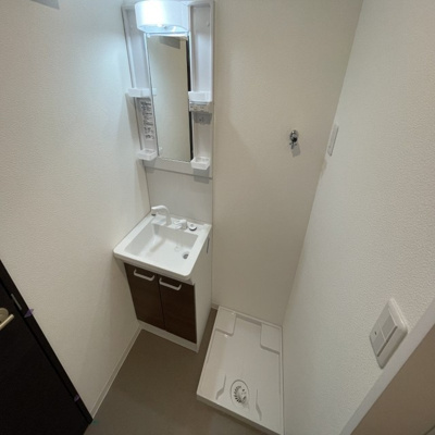【洗面所】 | カサデルソル岩槻 | 使いやすい洗面所です