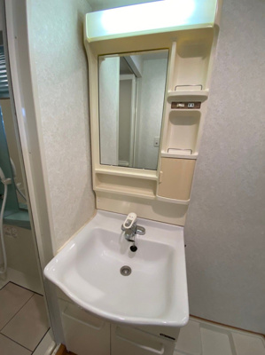 【洗面所】 | エンクレスト渡辺通南 | 別号室の写真になります。現況優先。