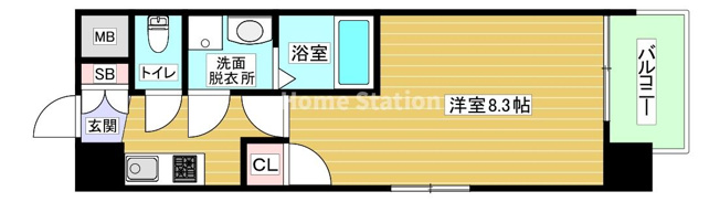 【間取り】 | コスモ梅田WEST