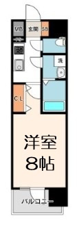 【間取り】 | メルディアクレスト難波ソルテラス