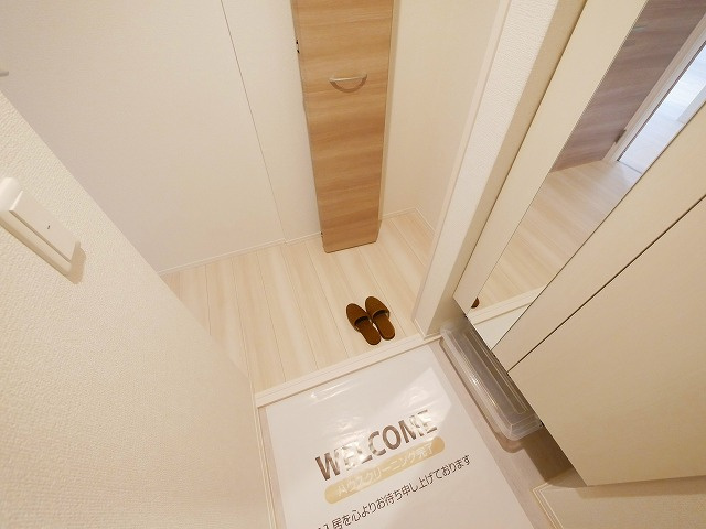 ラーゼン　ルーエの玄関|シンプルで使いやすい玄関です