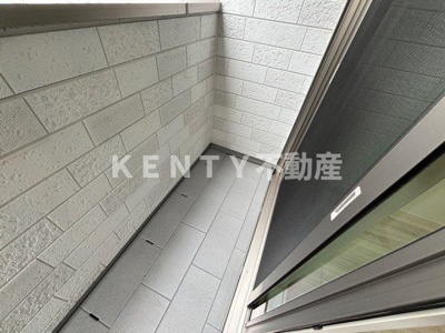 【バルコニー】 | ベルリード西蒲田 | 広々としたバルコニーです