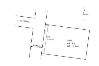 【土地図】 | 坂出市大池町売地