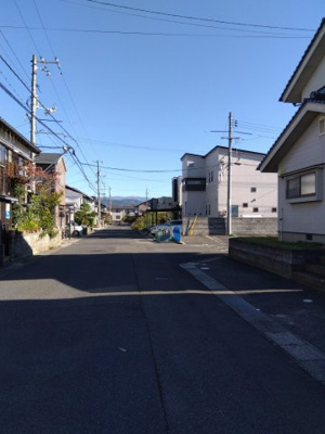 【前面道路含む現地写真】 | 鳥取市面影2丁目中古戸建て