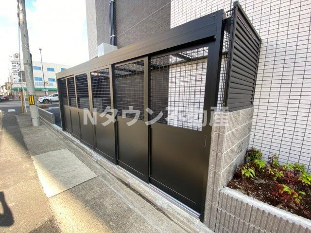【その他共用部分】 | 古出来エンブルコート(旧GRANDUKE古出来) | ごみ置き場です