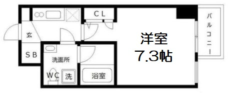 【間取り】 | ミュプレ北浜EAST