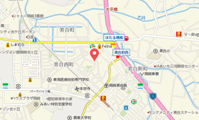 【地図】 | Woods Court美合