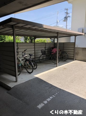 【その他共用部分】 | レジデンス河南 | 駐輪場あります