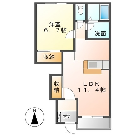 Wing Court SOMEYAの間取り