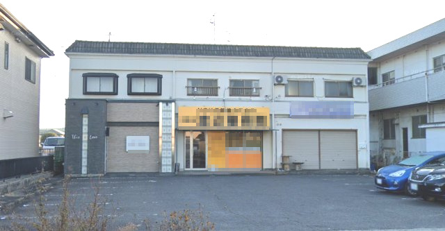 開明住居付店舗の外観