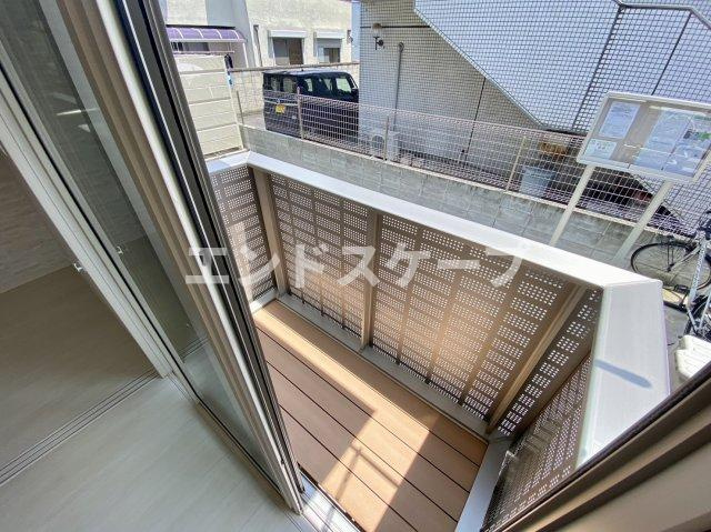 Floral Nakajima Ⅱのバルコニー|高崎、前橋エリアのお部屋探しはエンドスケープまで！お客様の理想お聞かせ下さい♪
