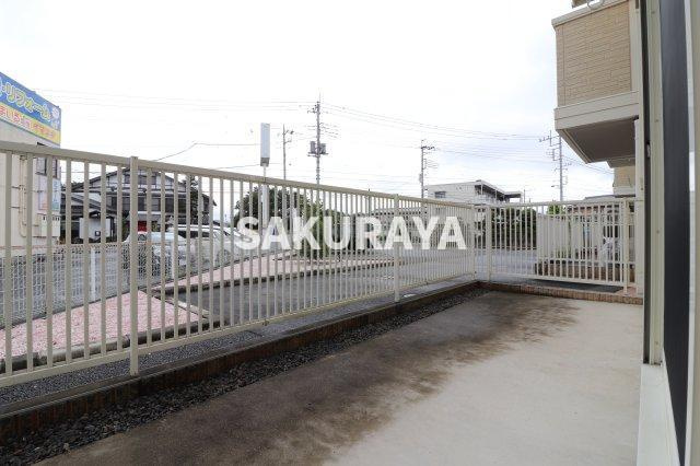 リヴィエールのバルコニー|2019年撮影。現況と異なる場合がございます。