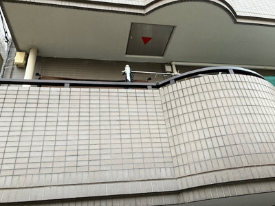 【バルコニー】 | レサージュ橋本壱番館 | 一般的なバルコニーは、奥行1.5ｍ程ですが、ワイルドバルコニーは2ｍまで広がっています。そのため洗濯物の間隔をあけ干すことができ、乾きやすいというメリットや、ガーデニングが楽しめる等の特徴があります。