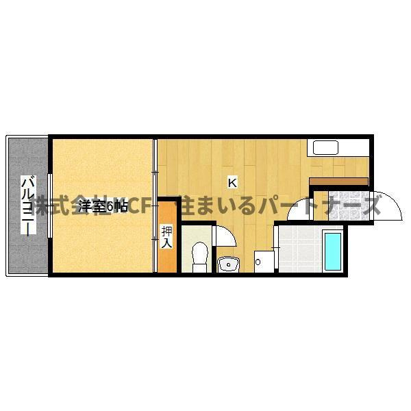 パティオ通町の間取り