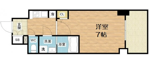 【間取り】 | S-RESIDENCE福島Alovita