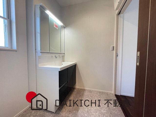 【脱衣所】 | 行田市深水　タマタウン　新築戸建　全6棟　6号棟