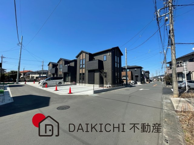 【前面道路含む現地写真】 | 行田市深水　タマタウン　新築戸建　全6棟　6号棟