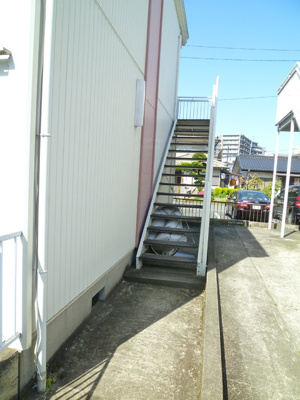 ２階への階段！