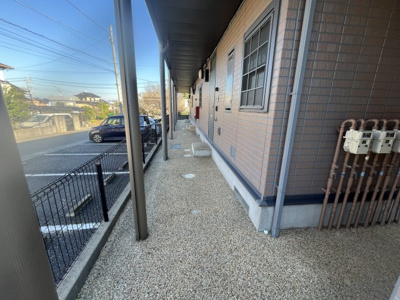 【エントランス】 | コンフォート加倉B | 毎日通るエントランスはこのようになっています