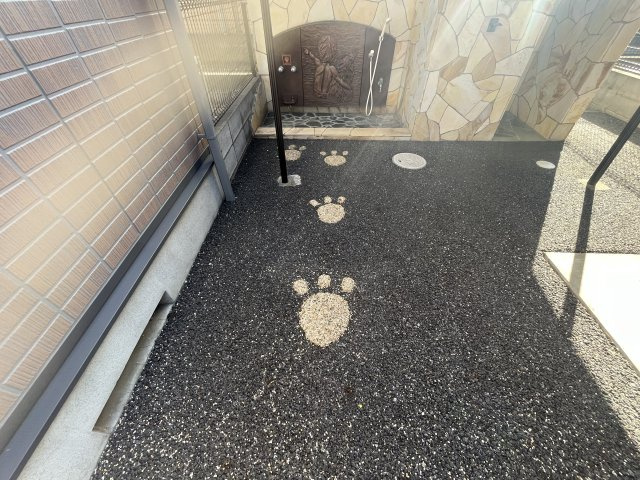 コンフォート加倉Bのロビー|かわいらしいエントランスです！