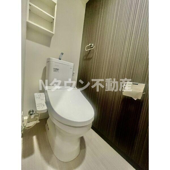 【トイレ】 | グランメゾン黒川 | 落ち着いた色調のトイレです