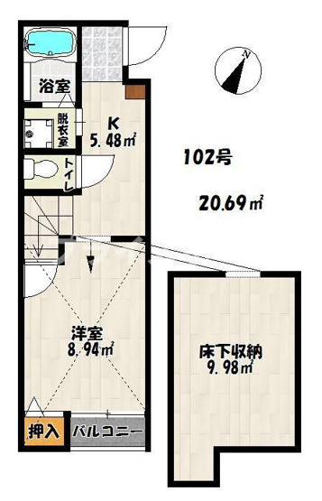 【間取り】 | キューブ千代